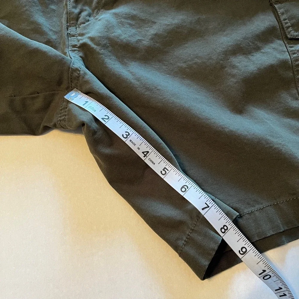 Scandia Woods green‎ men's cargo shorts 42 inch waist 100% cotton